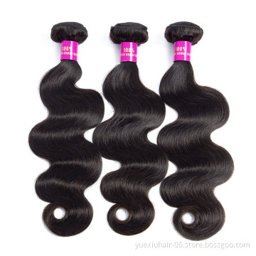 Remy hair 100 human hair 1 pcs body wave bundles mink  raw hair bundles vendors